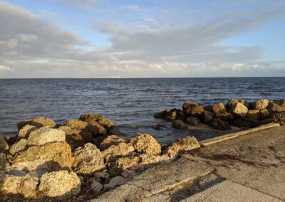 Wonderful view of Key Biscayne from Matheson Hammock park