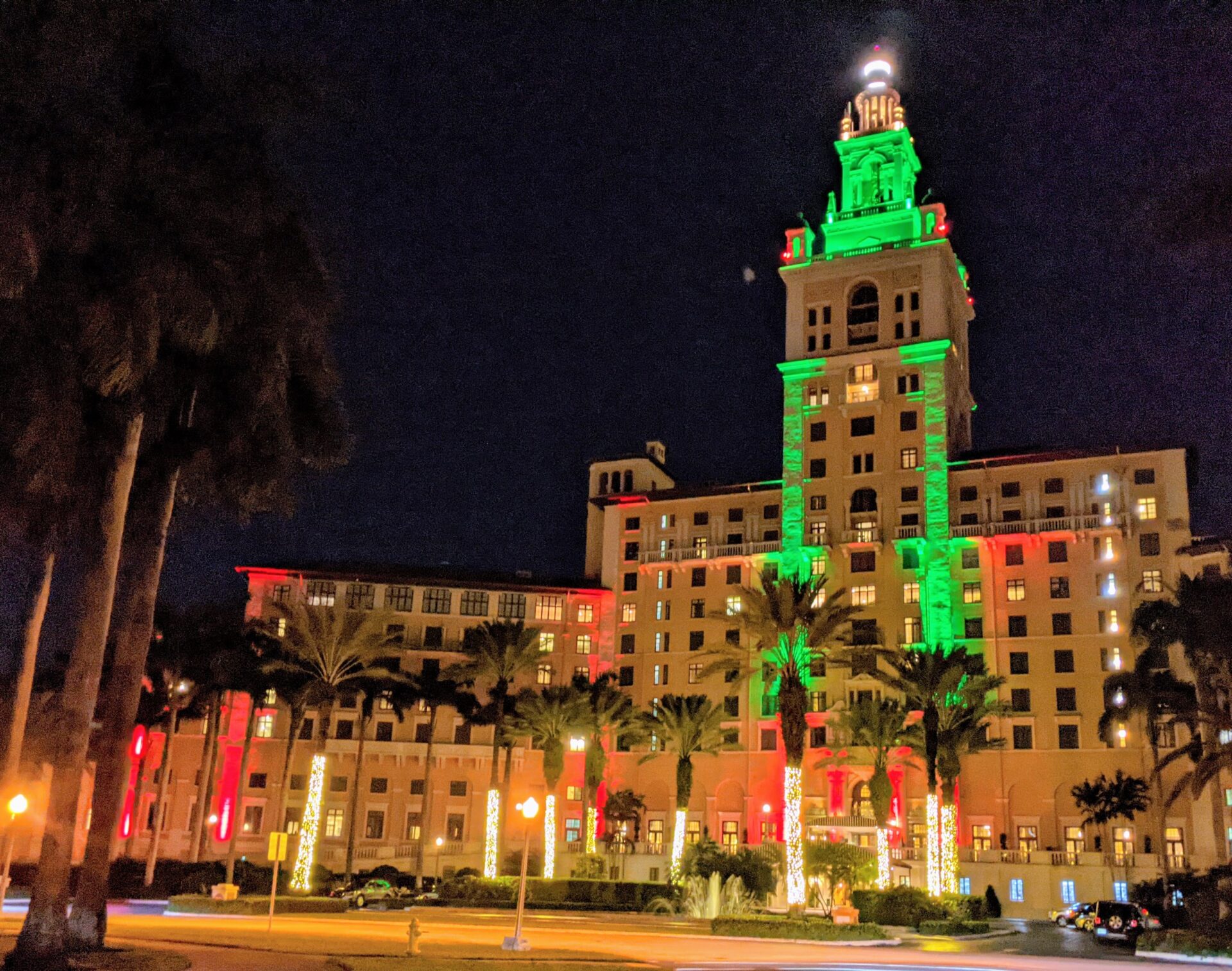 Christmastime at Coral Gables Biltmore Hotel