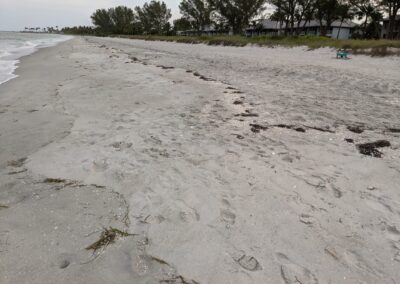 An empty beach at Captiva