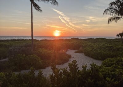 Watching the sunset in hopes of seeing the "Green Flash"