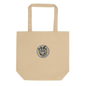 Old Goat Embroidered Tote Bag