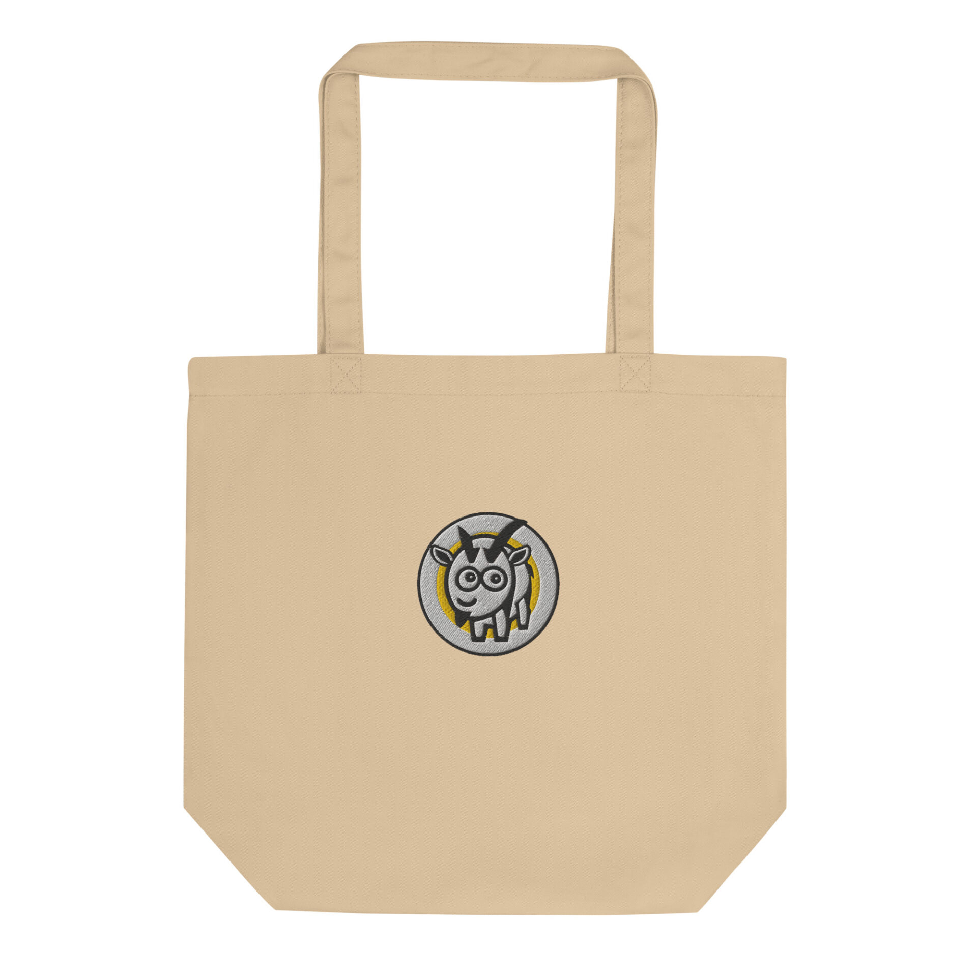 Old Goat Embroidered Tote Bag