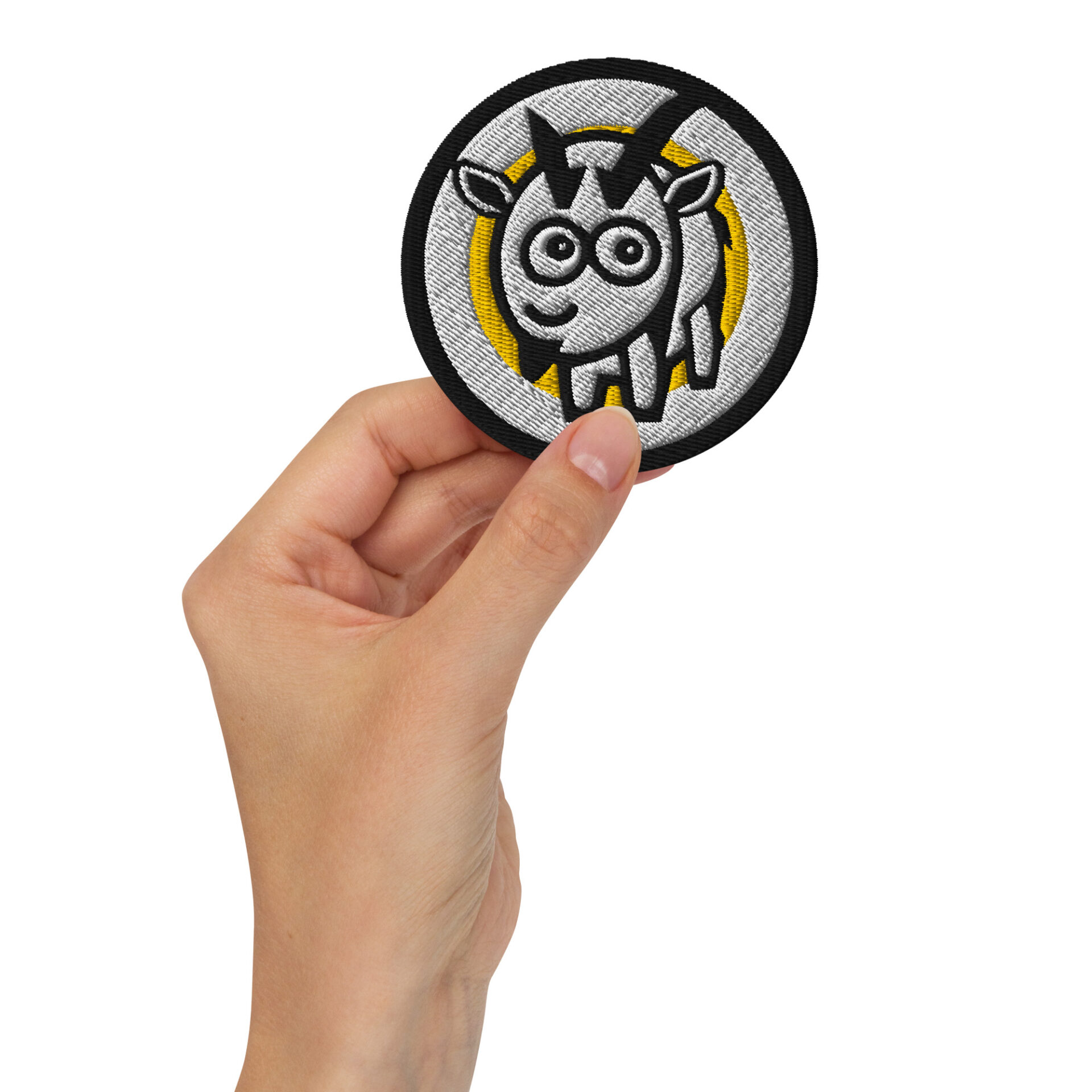 Old Goat Embroidered Patch